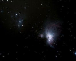 Orion Nebula Orion Nebula (M42): Image created on October 6, 2011 with an 8-inch Hardin Star Hoc Reflector, Celestron CG-5 GOTO Mount, and Canon 350D (unmodified). A stack...