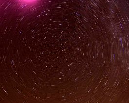 Star Trails A 30-minute exposure with a Nikon D40 at ISO200 and a 18mm lens at f/8.