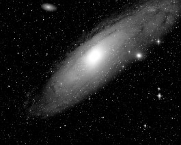 Andromeda Galaxy (M31) Four 3.5-minute images where combined to create this mosaic on September 26, 2006.
