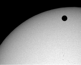 2012 Transit of Venus Transit of Venus: Image created at 6:51 pm EDT on June 5, 2012 at Warren Dunes State Park. Equipment used includes an 8