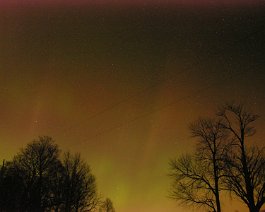 Aurora Borealis Another 30-second shot of the Aurora Borealis seen on December 14, 2006.