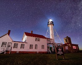 Northern Sky at Whitefish Eric used the same data from the previous image, but used startrails.exe to align the stars as opposed to the foreground. It reveals the northern sky and the...